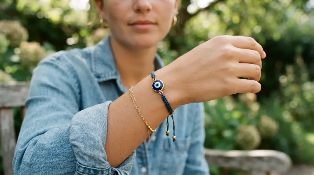 How to Wear an Evil Eye Bracelet