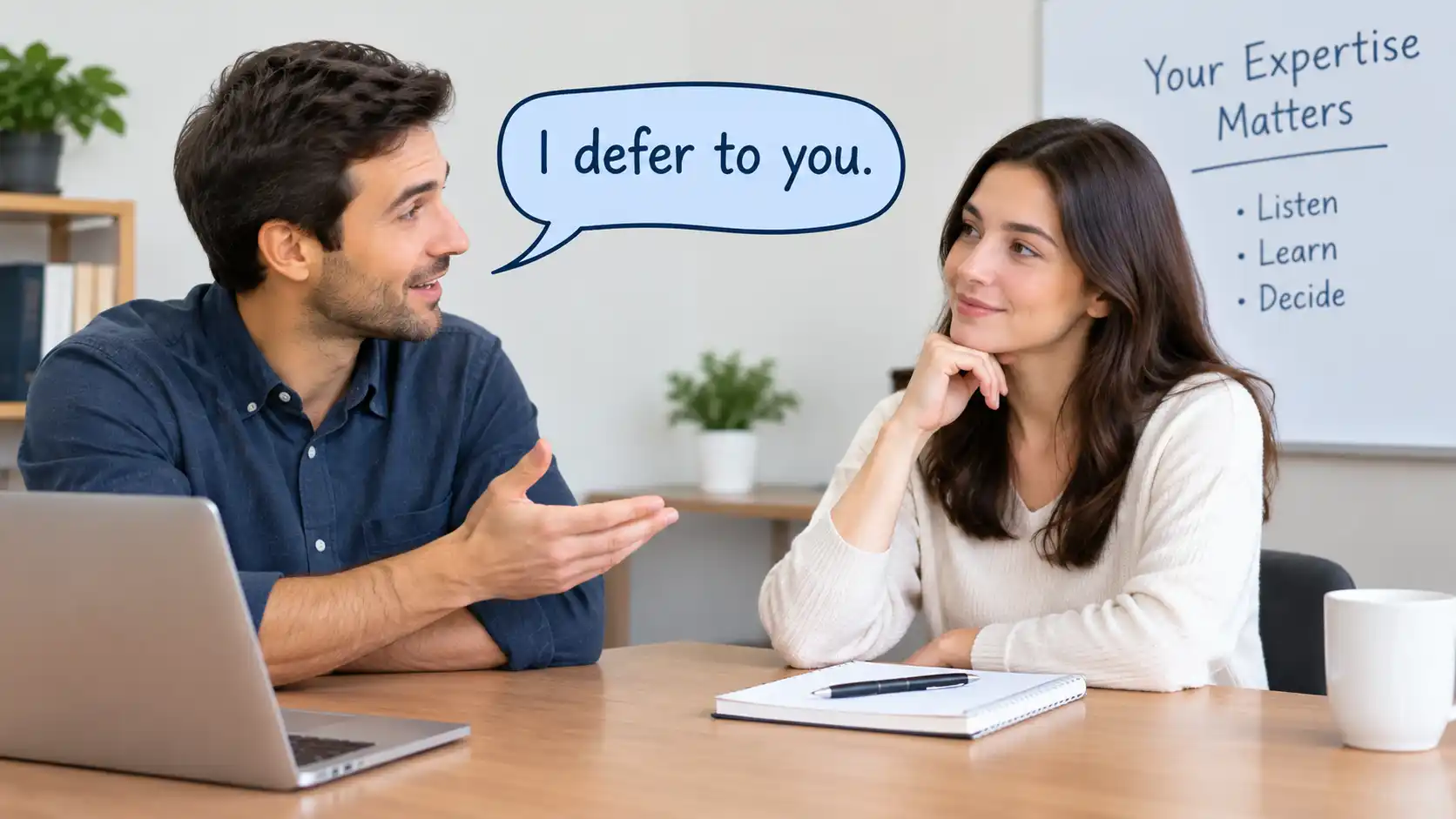 I Defer to You Meaning