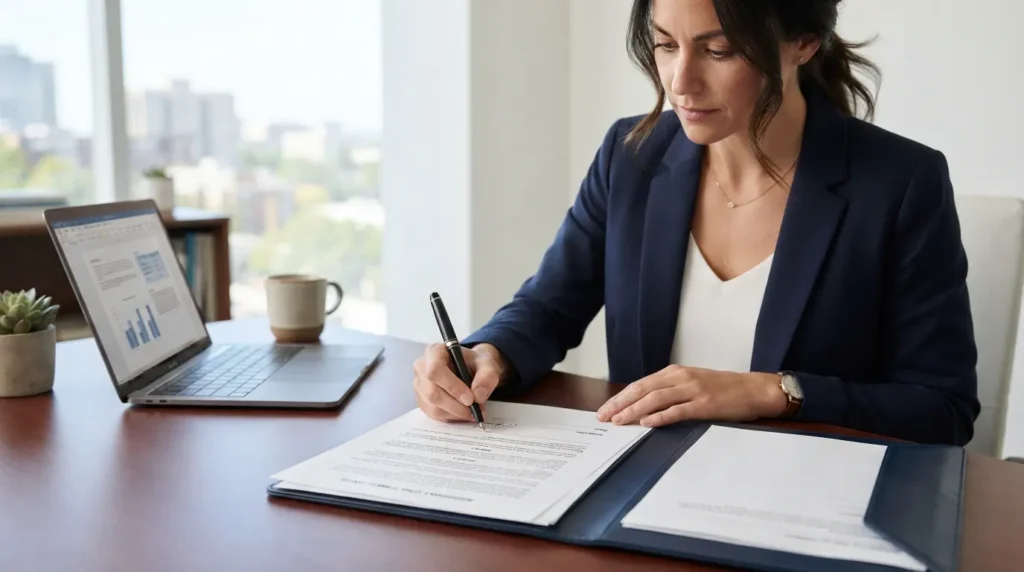 Tips for Signing a Document With Wet Ink