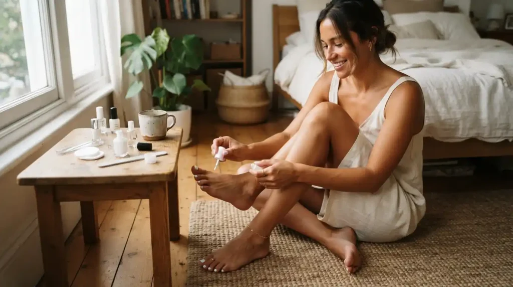 What Is the Meaning of White Toenail Polish