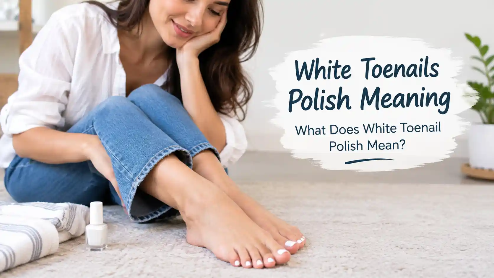 White Toenails Polish Meaning