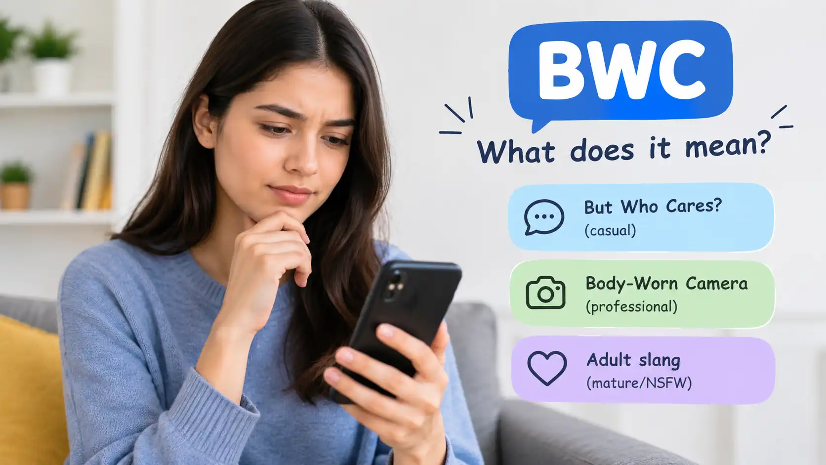 BWC Meaning in Text