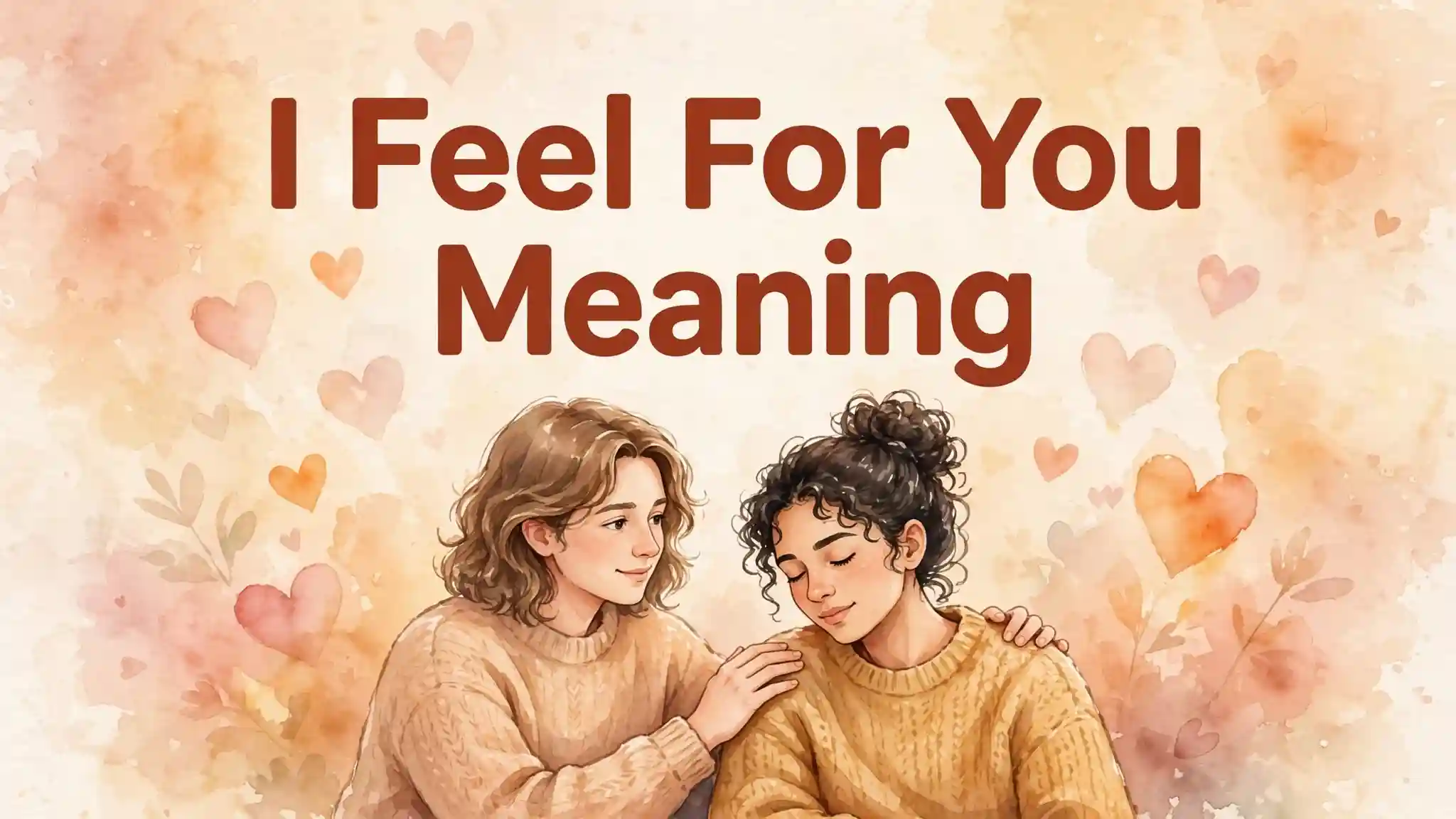 I Feel For You Meaning
