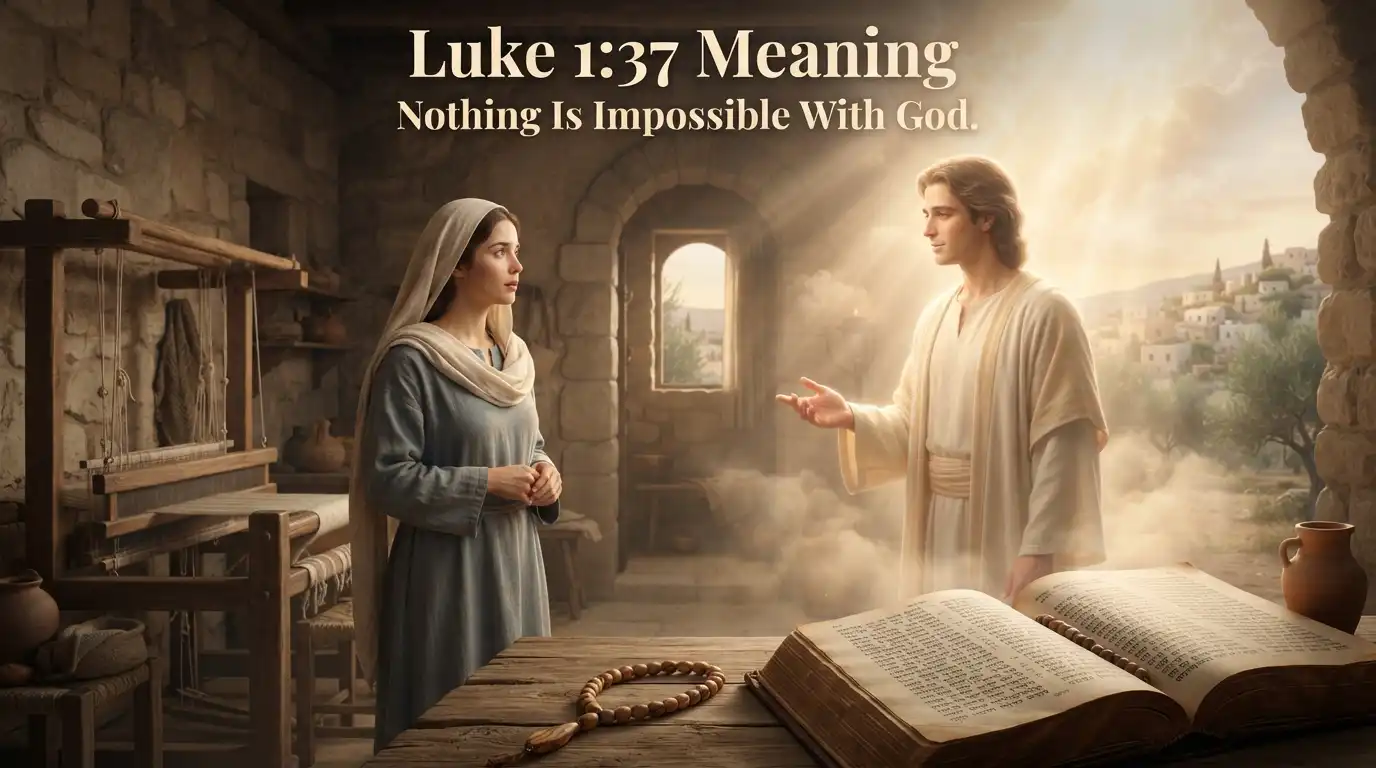 Luke 1:37 Meaning