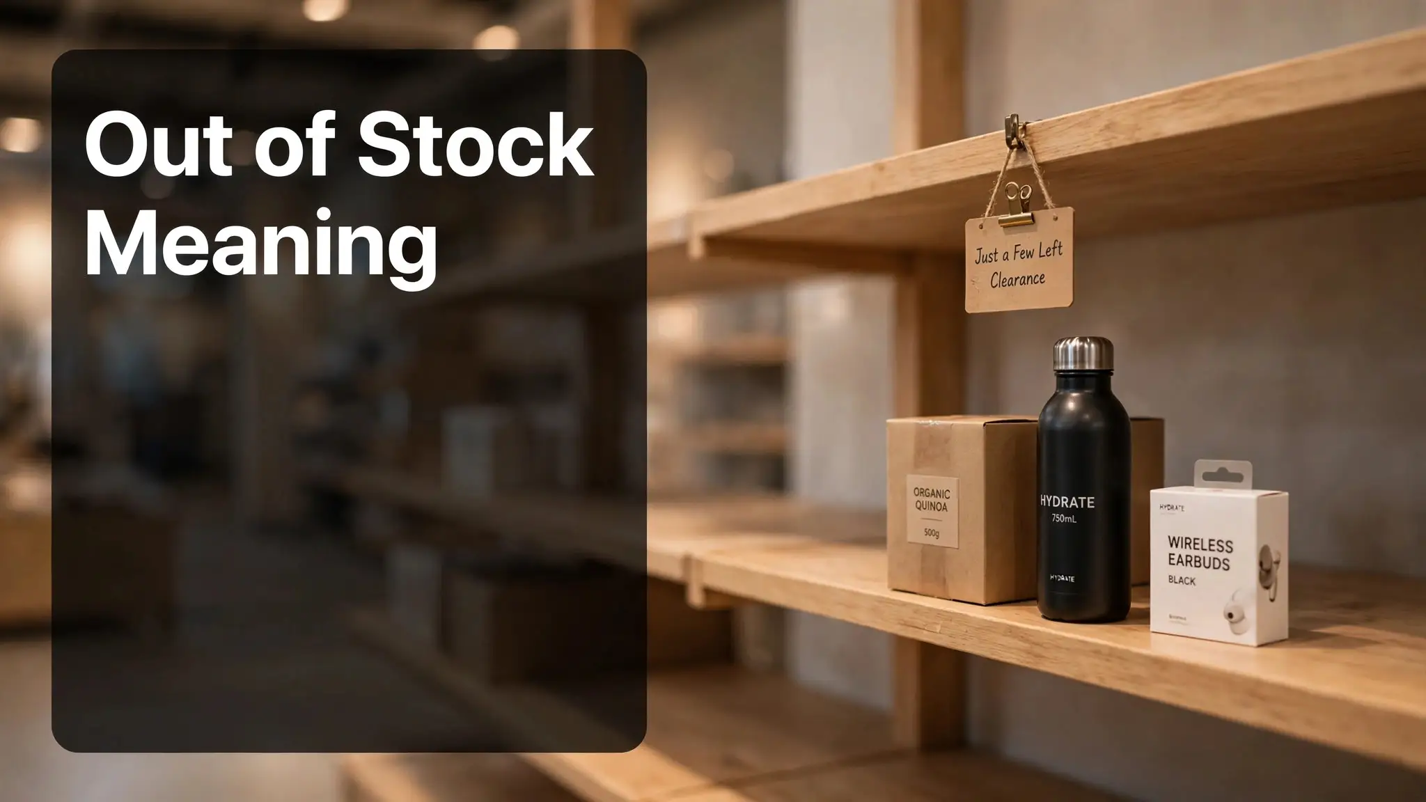 Out of Stock Meaning