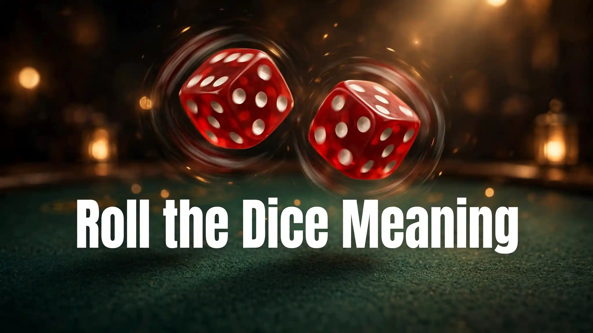 Roll the Dice Meaning